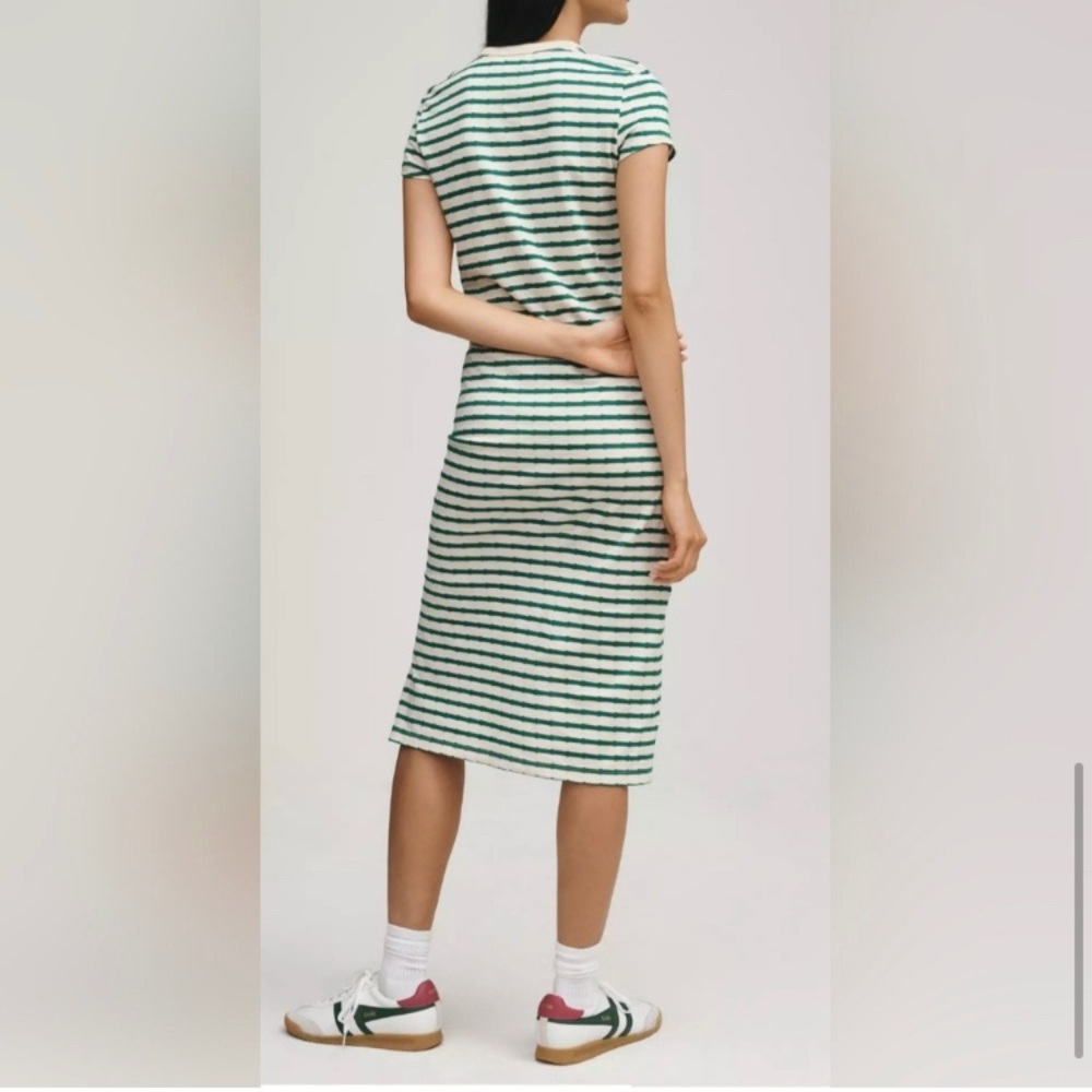 Nation LTD Women’s Ingrid Striped T-shirt Dress Size Small - Picture 2 of 15